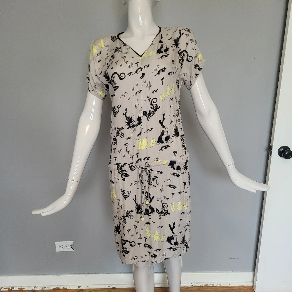 Numph Southwestern Print Dress, VGUC, Size 6 - Picture 1 of 7